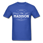 Madison County Vintage Banner T-Shirt - royal blue