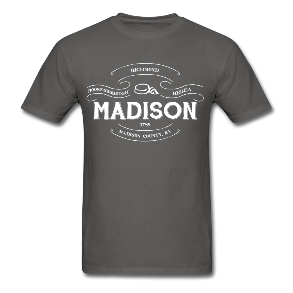 Madison County Vintage Banner T-Shirt - charcoal