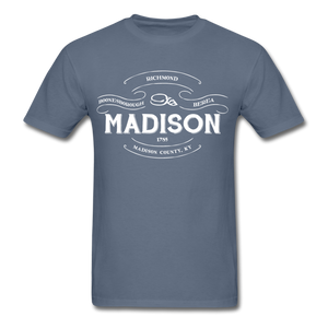 Madison County Vintage Banner T-Shirt - denim
