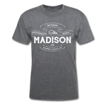 Madison County Vintage Banner T-Shirt - mineral charcoal gray