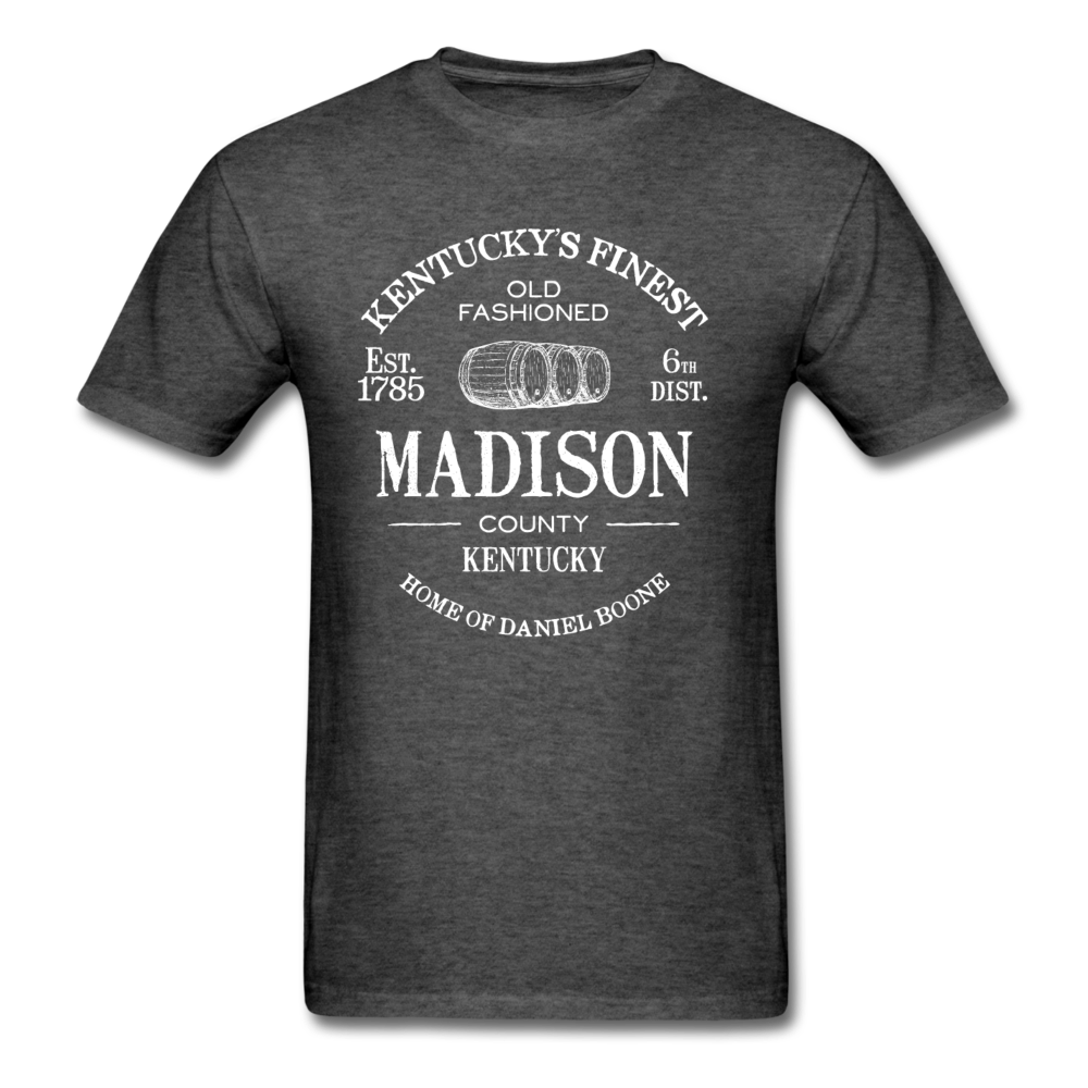 Madison County Vintage KY's Finest T-Shirt - heather black