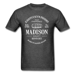 Madison County Vintage KY's Finest T-Shirt - heather black