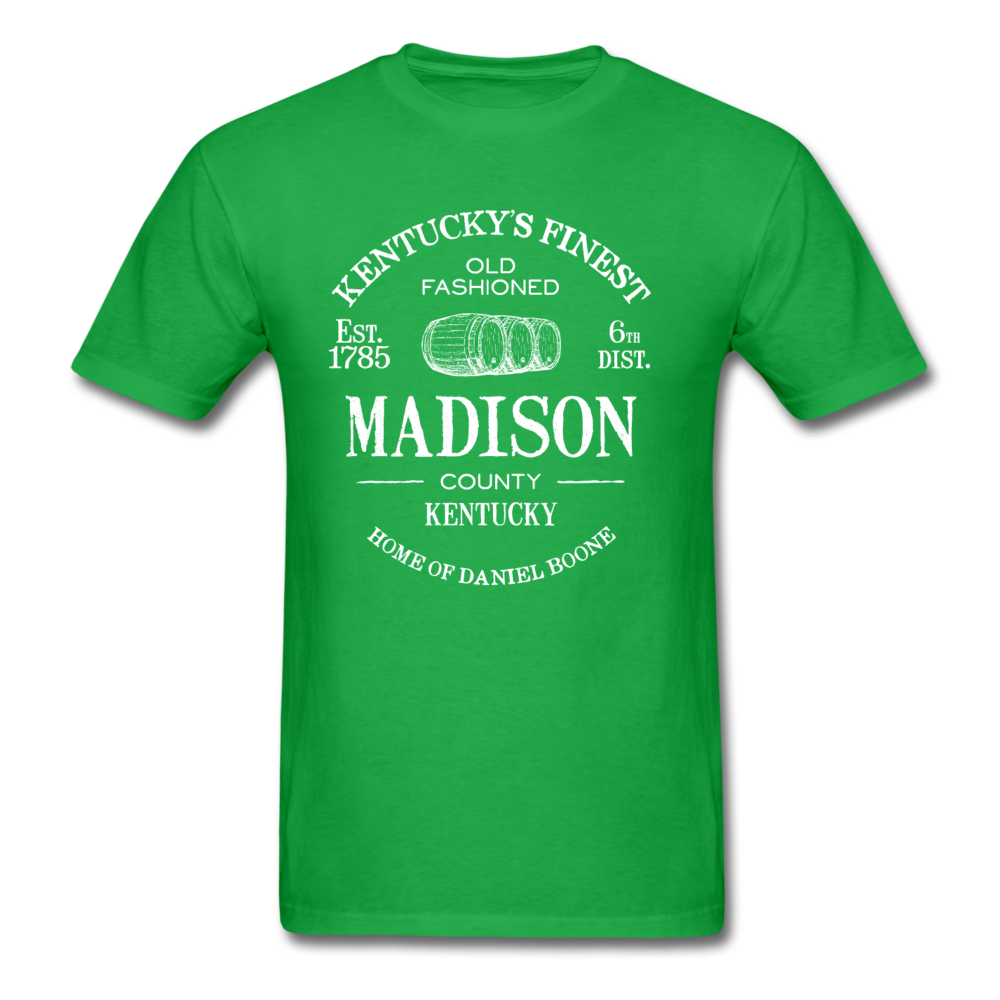 Madison County Vintage KY's Finest T-Shirt - bright green