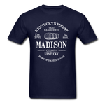 Madison County Vintage KY's Finest T-Shirt - navy