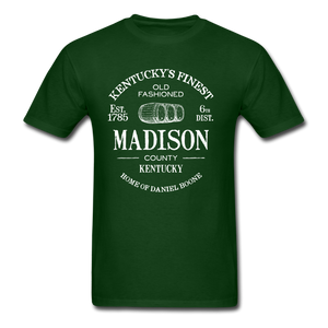 Madison County Vintage KY's Finest T-Shirt - forest green