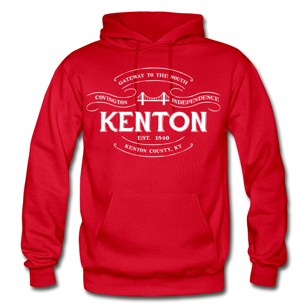 Kenton County Vintage Banner Hoodie - red