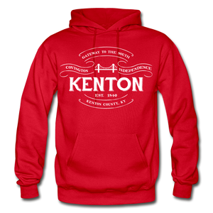 Kenton County Vintage Banner Hoodie - red