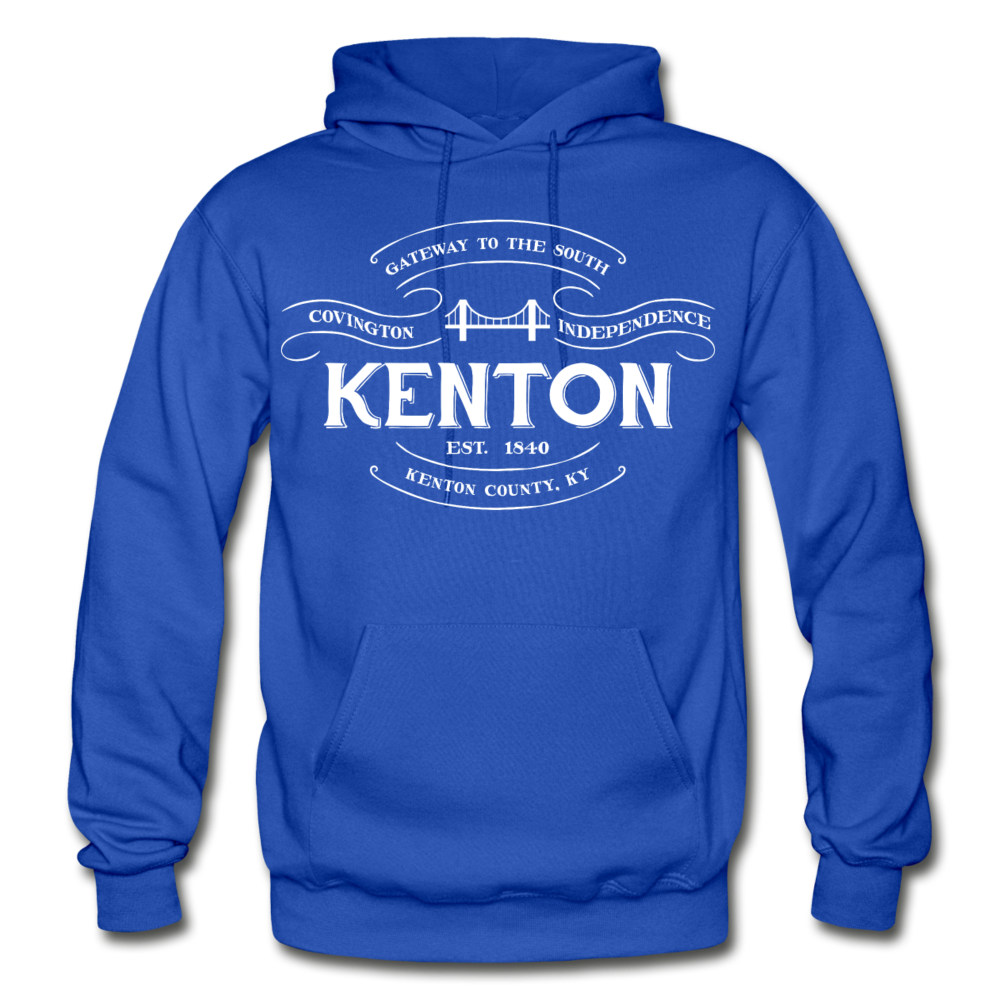 Kenton County Vintage Banner Hoodie - royal blue