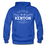 Kenton County Vintage Banner Hoodie - royal blue