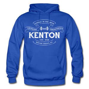 Kenton County Vintage Banner Hoodie - royal blue