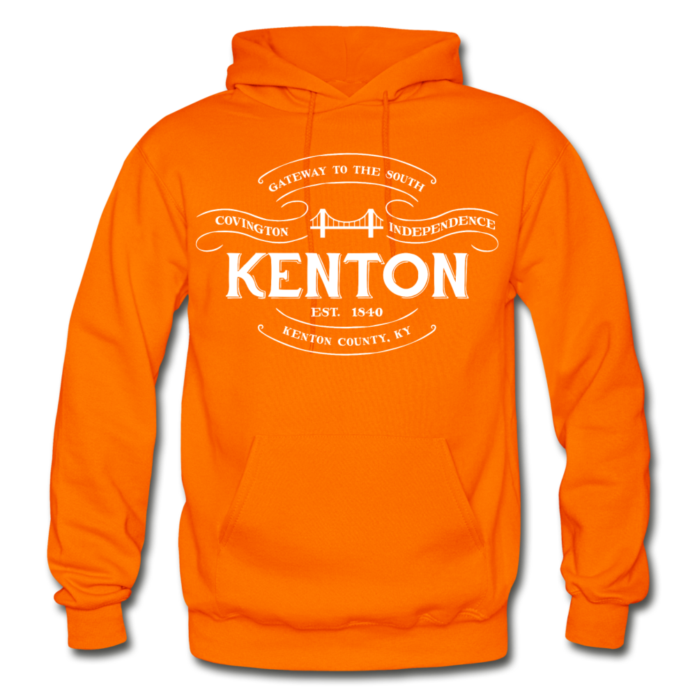 Kenton County Vintage Banner Hoodie - orange