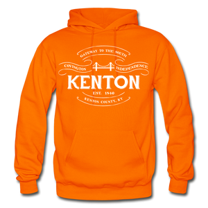 Kenton County Vintage Banner Hoodie - orange