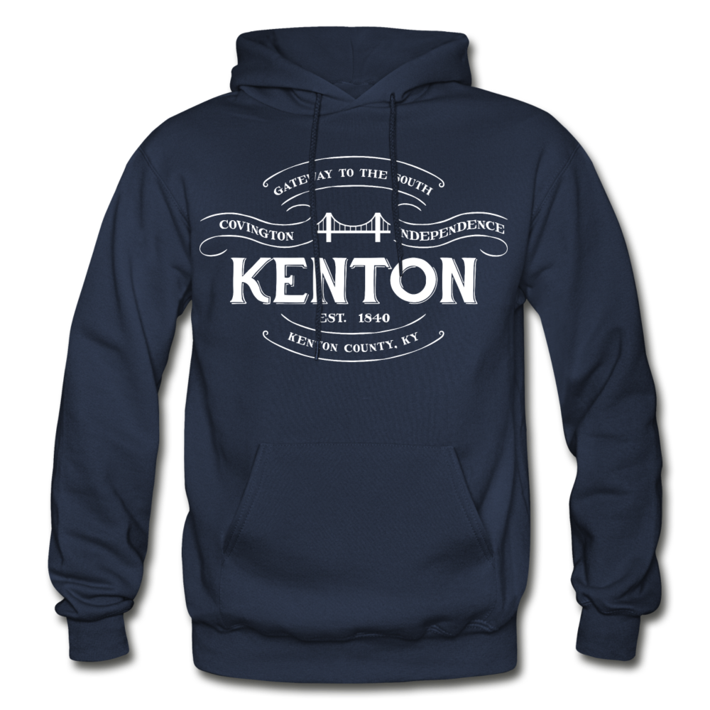 Kenton County Vintage Banner Hoodie - navy