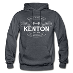 Kenton County Vintage Banner Hoodie - charcoal gray