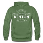 Kenton County Vintage Banner Hoodie - military green