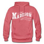 Madison County Ornate Hoodie - heather red