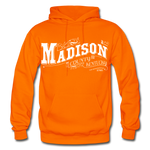 Madison County Ornate Hoodie - orange