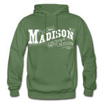 Madison County Ornate Hoodie - military green