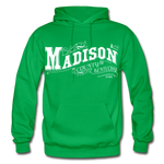 Madison County Ornate Hoodie - kelly green