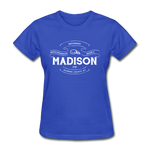 Madison County Vintage Banner Women's T-Shirt - royal blue