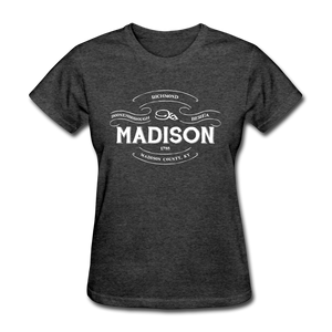 Madison County Vintage Banner Women's T-Shirt - heather black