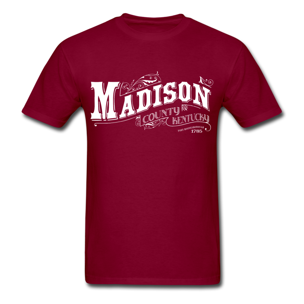 Madison County Ornate T-Shirt - burgundy