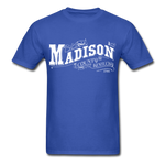 Madison County Ornate T-Shirt - royal blue