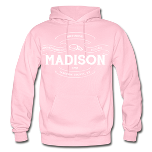 Madison County Vintage Banner Hoodie - light pink