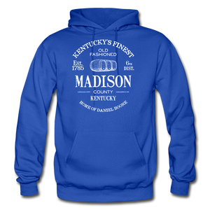 Madison County Vintage KY's Finest Hoodie - royal blue