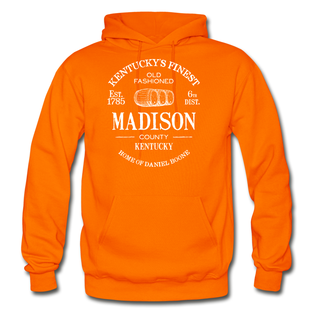 Madison County Vintage KY's Finest Hoodie - orange