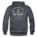 Madison County Vintage KY's Finest Hoodie - charcoal gray