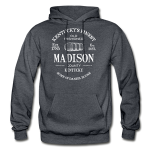 Madison County Vintage KY's Finest Hoodie - charcoal gray