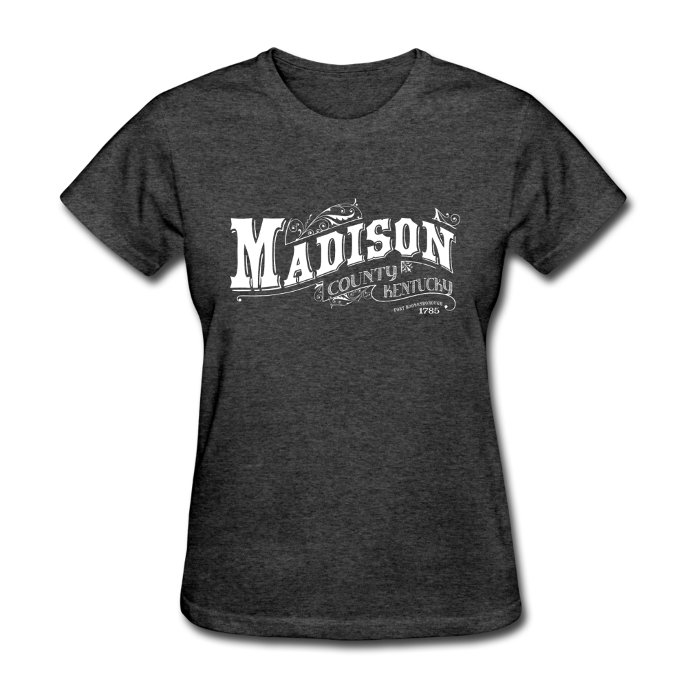 Madison County Ornate Women's T-Shirt - heather black