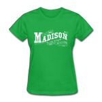 Madison County Ornate Women's T-Shirt - bright green