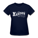 Madison County Ornate Women's T-Shirt - navy