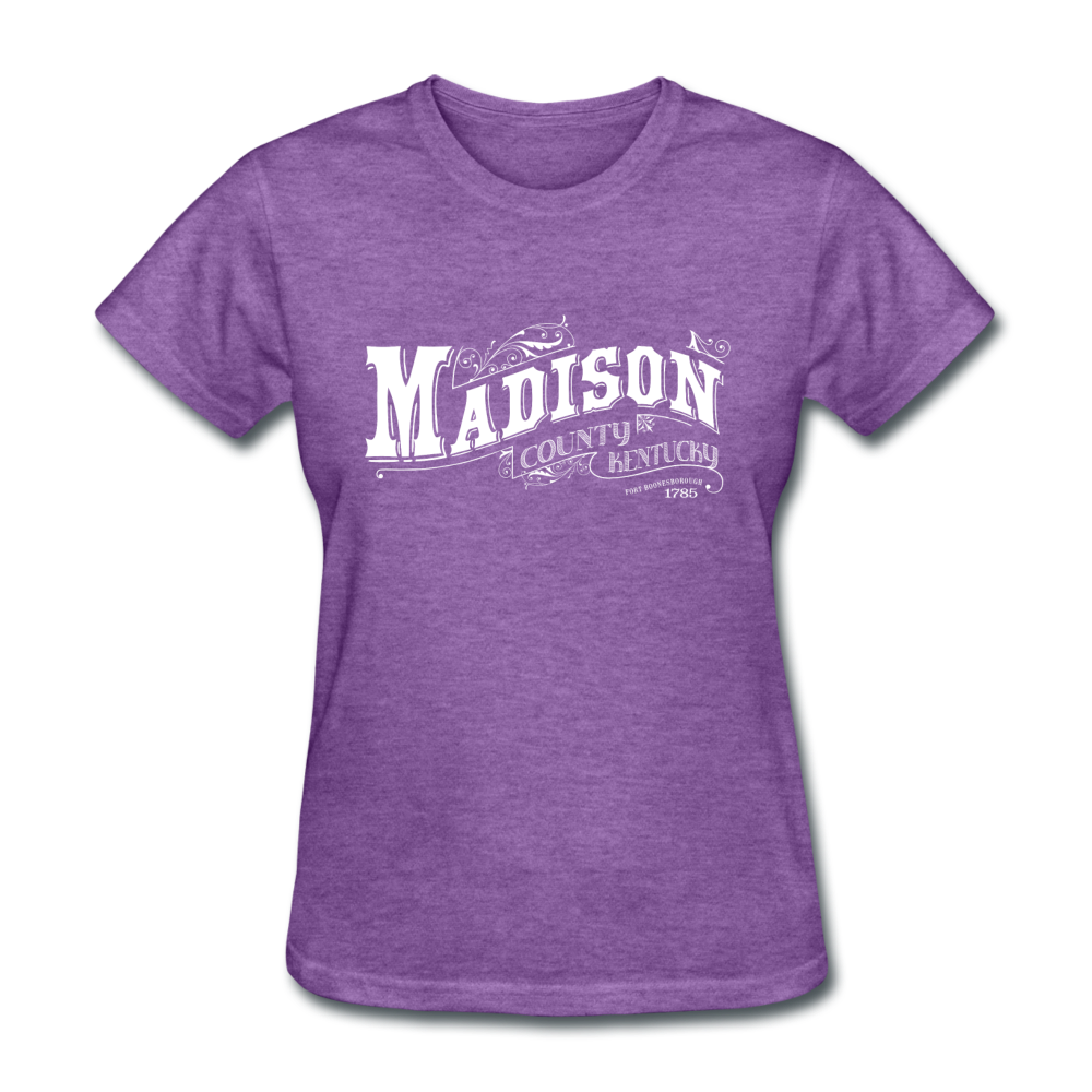 Madison County Ornate Women's T-Shirt - purple heather