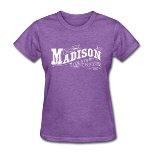 Madison County Ornate Women's T-Shirt - purple heather