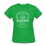 Madison County Vintage KY's Finest Women's T-Shirt - bright green