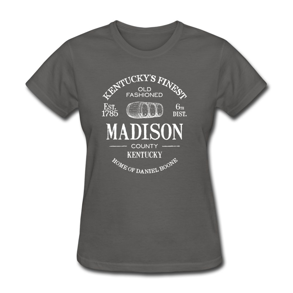 Madison County Vintage KY's Finest Women's T-Shirt - charcoal