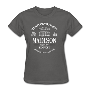 Madison County Vintage KY's Finest Women's T-Shirt - charcoal