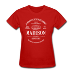 Madison County Vintage KY's Finest Women's T-Shirt - red