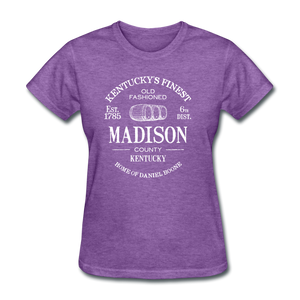 Madison County Vintage KY's Finest Women's T-Shirt - purple heather