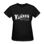 Warren County Map Women's T-Shirt - black