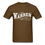 Warren County Ornate T-Shirt - brown