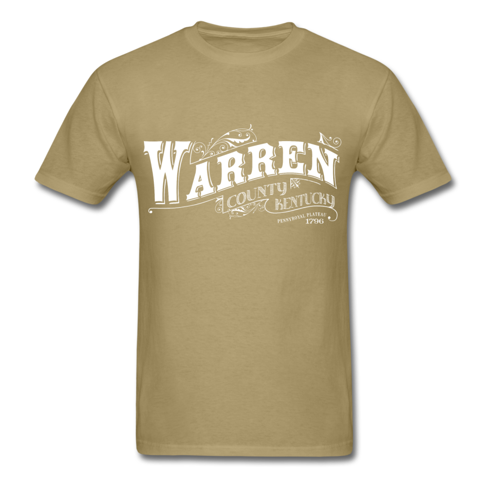 Warren County Ornate T-Shirt - khaki