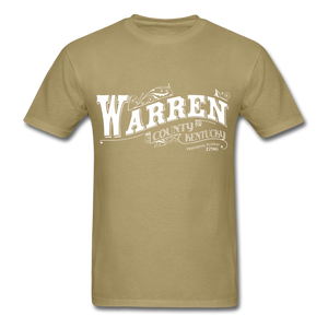 Warren County Ornate T-Shirt - khaki