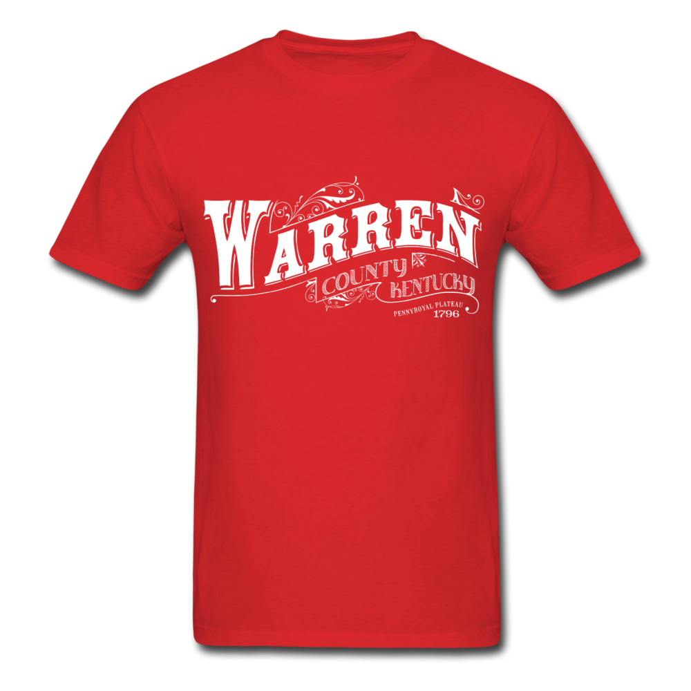 Warren County Ornate T-Shirt - red