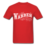 Warren County Ornate T-Shirt - red