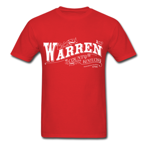 Warren County Ornate T-Shirt - red