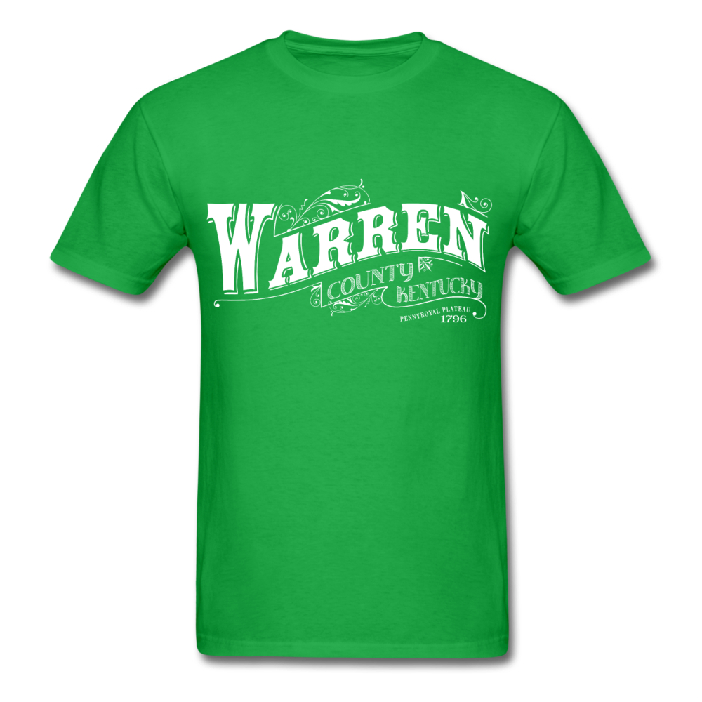 Warren County Ornate T-Shirt - bright green